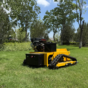 Tondeuse à gazon avec télécommande 100%, tondeuse à gazon sur chenilles, tondeuse à gazon à essence, livraison gratuite - Product Image 2