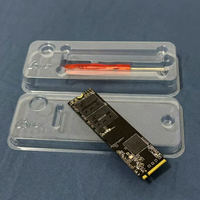 Emballage jetable en plastique PVC PET pour SSD NVMe M.2 2280 pour l'électronique grand public (sans SSD)