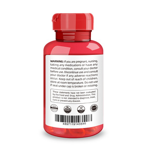 Fabricant en gros de suppléments de lycopène pour la santé de la prostate et du cœur, 40 mg, 60 gélules de lycopène à libération rapide - Product Image 2