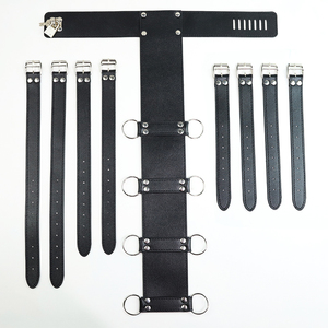 Arnés Corporal Ajustable de Cuero para BDSM, Juguete Sexual, Juego de Roles, Sujeción de Brazos, Esposas de Bondage para Espalda, Correa de Restricción, Equipo de Bondage - Product Image 4