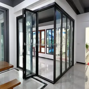 Sunroom House bricolage plante cadre en aluminium verre maison portes extérieures isolation thermique personnalisée pour le Dakota du Sud