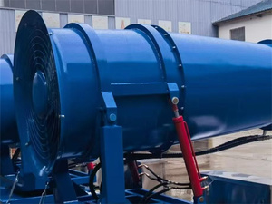 Cañón de niebla de agua de nuevo diseño de 50 metros, cañón de niebla de alta calidad para eliminación de polvo, cañón de niebla móvil diésel de 40 metros - Product Image 6