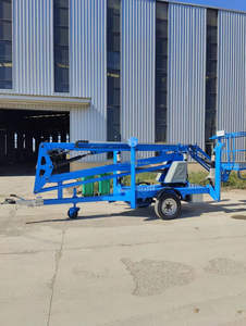 इनडोर थिएटर उपकरण रखरखाव के लिए कॉम्पैक्ट व्यक्त बूम लिफ्ट आसान संचालन - Product Image 6