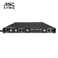 ASCSONIC FN18K4 2026 Nouveau design Amplificateur numérique DJ DSP 4 canaux avec FIR&Dante AC 110-240V