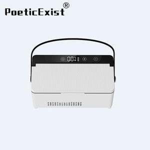 PoeticExist Insulin Refrigerated Chair <strong>Cooler</strong> <strong>Box</strong> Handle Portable <strong>Rechargeable</strong> Car Home Dual-use Medicine Food Storage 48h Ice - Product Image 2