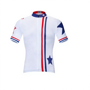 Maillots de cyclisme pour hommes en polyester respirant à séchage rapide, manches courtes, grande taille, vêtements de sport, vente en gros, Birlag Sports - Product Image 1