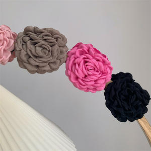 Arrière de la carte de cheveux de tête Instagram blogueur pince à requin accessoires pour cheveux version haute femme <span class=keywords><strong>Caro</strong></span> la même pince à saisir rose séchée - Product Image 4