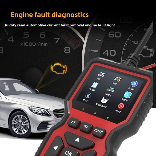 Universal OBD2 Car Diagnostic Tool Electric Power Fault Diagnosis Instrument Obd Scanner with Battery Testing Decoding ELM327