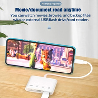 Lector de tarjetas USB tipo C, adaptador OTG, lector de tarjetas Micro USB SD/TF para Macbook, teléfono inteligente, Cable de transferencia de datos, lector de disco U