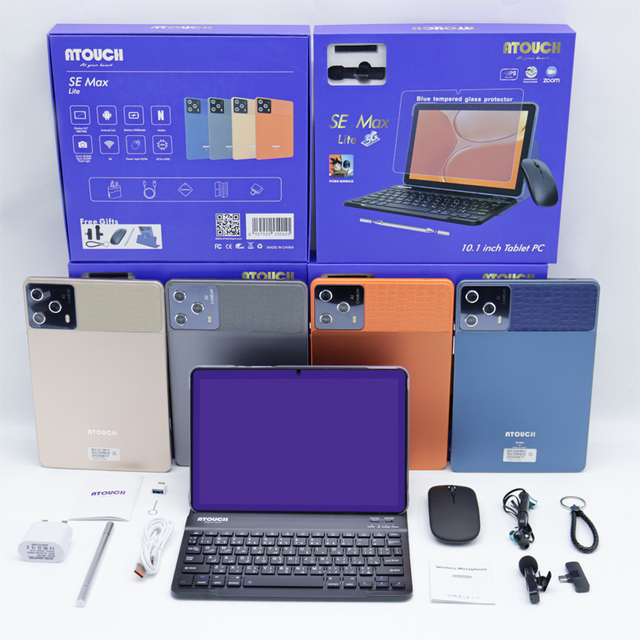 Hot Sale a Touch SE Max 10 Inch Mini Laptop Android Tablet 5G Network Dual Sim Phone Keyboard Gaming Tablet PC for Business