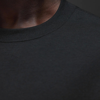 T-shirt Homme Personnalisé avec Logo, Coupe Ample et Oversize, Manches 4cm Plus Longues, Style Streetwear Minimaliste, Idéal pour la Gym
