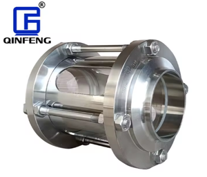 Superficie de espejo templado de diámetro en línea 304 316L Acero inoxidable 2 pulgadas 3A SMS ISO <span class=keywords><strong>IDF</strong></span> Mirilla soldada pulida sanitaria - Product Image 2