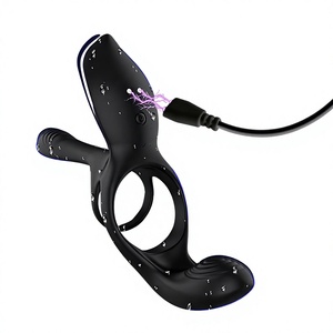 Personal Care Massager Vibrating Ring Vibrator Toy for Men - Product Image 2