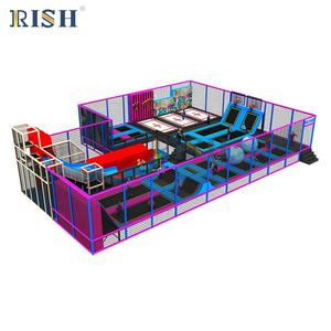 Centre de jeux moderne pour enfants, équipement de terrain de jeux intérieur complet, <span class=keywords><strong>parc</strong></span> de trampolines pour centre d'amusement intérieur commercial - Product Image 2