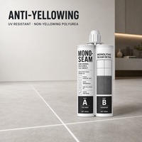 Mortier-colle polyuréthane pour carrelage, mastic de jointure pour carreaux de céramique, produit de scellement et de remplissage pour joints, idéal pour la décoration des sols et des murs de salles de bain et cuisines.
