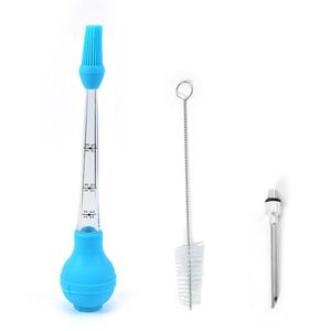 Bomba de Silicona para Sazonar, Tubo Dosificador de Aceite, Juego de Cucharas para Sazonar con Cepillo de Limpieza - Product Image 4
