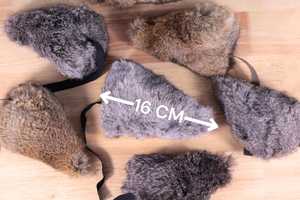 Jouet pour chat en vraie fourrure de lapin, écologique, souris géante pour lapin, idéal pour les jeux de frappe, anti-ennui et exercice - Product Image 3