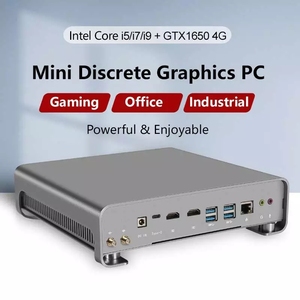 Chơi Game Máy Tính I7 9750H I9 9980H 8 Lõi NVIDIA Gtx1650 4G Tuyệt Vời Fan Làm Mát Thiết Kế Ddr4 Nvme Ba Hiển Thị Mini <span class=keywords><strong>PC</strong></span> Gamer - Product Image 2