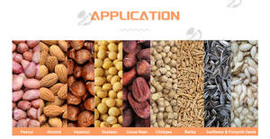 Transportador de cinta de Gas, secado, refrigeración, pistacho tostado, nueces de cacao, anacardo, tostador de cacahuetes, máquina tostadora de nueces de tierra continua - Product Image 4