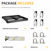 Kit de fixation professionnel pour enceintes Line Array avec structure de grille robuste pour divers systèmes de sonorisation