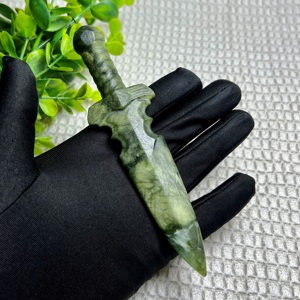 Chất Lượng Cao Pha Lê Thanh Kiếm Khắc Thủ Công Mỹ Nghệ Thanh Kiếm Dao Găm Mô Hình Phong Cách Châu Âu Trang Trí Nội Thất Trang Trí Quà Tặng - Product Image 6