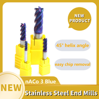 Cnc Machines Outils Fraise En Fin Fraise En Carbure Solide Fraise Pour Acier Inoxydable
