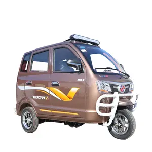 Comfortable Tuk Tuk 3 wheel motorcycle taxi gasoline vehicle