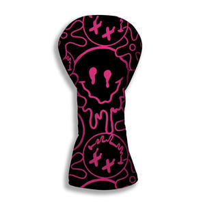 사용자 정의 자수 골프 헤드 커버 가죽 골프 클럽 헤드 커버 프리미엄 우즈 헤드 커버 - Product Image 4