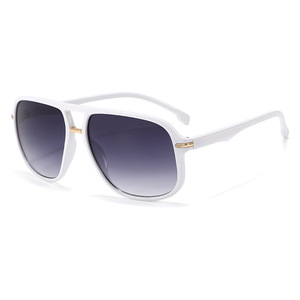 Summer vacation self-driving simple <b>sunglasses</b>, <b>large</b>-framed slimming <b>sunglasses</b> for men and women, UV protection <b>sunglasses</b> - Product Image 6
