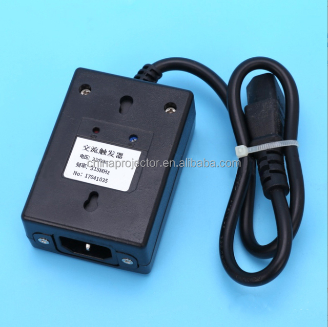 AC Remote for RF Motorized Projector Screens 4-Button ABS Fixed Code Privacy Control Transmitter Wireless Installation