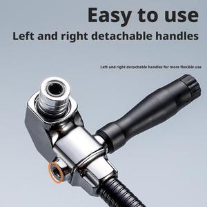 Adaptador de enchufe de taladro eléctrico universal multiusos de 90 grados y 105 grados para herramienta de hardware broca de destornillador compatible con OEM - Product Image 3