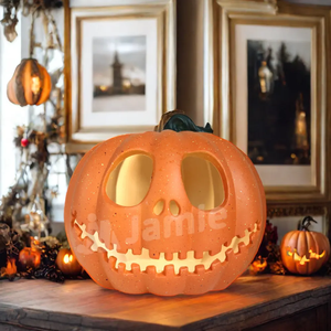 Halloween Jack O Lantern zucche, azionato a batteria luce di <span class=keywords><strong>zucca</strong></span> lanterna Helloween decorazioni di <span class=keywords><strong>zucca</strong></span> per interni esterni - Product Image 2