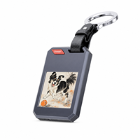 Traceur intelligent F1 E Ink 5.3 avec affichage NFC, résistant à l'eau IP65, localisateur porte-clés pour bagages et animaux de compagnie