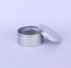 150g cosmetic aluminum tin jar,150g empty aluminum jar aluminum tin for hair care wholesale