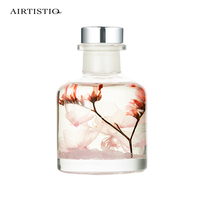 Bouteille décorative de luxe en verre, diffuseur de parfum, nouveau diffuseur de parfum, aromathérapie, fleur séchée