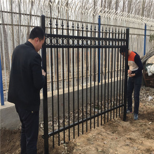 Bordure de balcon décorative en <span class=keywords><strong>piquet</strong></span> forgé <span class=keywords><strong>pour</strong></span> l'extérieur Garnison/Sécurité/Clôture de sécurité <span class=keywords><strong>pour</strong></span> le métal/acier au carbone/fer/aluminium - Product Image 6