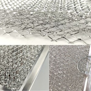 Filtre à graisse en aluminium pour hotte aspirante Haihong PFS-005A pour la ventilation de cuisine - Product Image 1