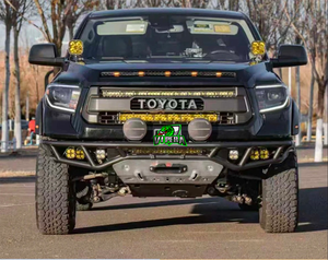 Pare-chocs avant tout-terrain Guardian pour Toyota Tundra 2014-<span class=keywords><strong>2021</strong></span>, versions avec et sans treuil - Product Image 2