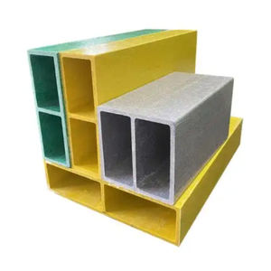 Profils composites en tube de fibre de verre pultrudée FRP, haute résistance, légers, résistants à la corrosion, qualité structurelle pour l'industrie - Product Image 5