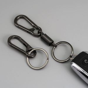 Porte-clés mousqueton à ressort en alliage de zinc pour sac à dos, porte-clés universel en métal promotionnel, portable, écologique, pour adulte - Product Image 1