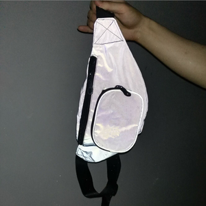 Custom Logo Hi Vis Color arcobaleno moda borsa da cintura riflettente in vita per escursioni in bicicletta Sport da palestra <span class=keywords><strong>telefono</strong></span> cellulare riflettere pacchetto - Product Image 6