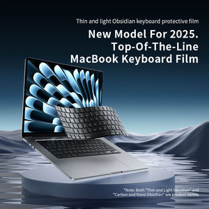 <span class=keywords><strong>Housse</strong></span> de clavier en TPU mince noire, étanche, pour protéger le clavier des ordinateurs portables <span class=keywords><strong>Macbook</strong></span> <span class=keywords><strong>Pro</strong></span> 14/16 M1/M2/M3/M4 et <span class=keywords><strong>Macbook</strong></span> Air <span class=keywords><strong>13</strong></span>/15 M2/M3/M4 - Product Image 2