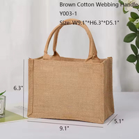 Sacs de courses réutilisables en toile de jute personnalisés de haute qualité pour usage quotidien et cadeaux, Textiles écologiques, Produit en cuir, Cordon en ficelle