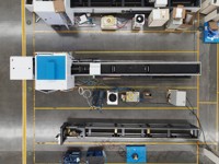 Machine de découpe laser à fibre numérique automatique - Nouvelle découpe haute vitesse 3 axes à refroidissement par eau pour acier inoxydable avec support IA
