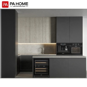 Pa đồ nội thất nhà cung cấp Trung Quốc Thiết kế tủ bếp bằng gỗ với mềm đóng cửa ngăn kéo - Product Image 2