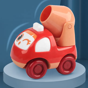 Schattige Cartoon Engineering Voertuig Speelgoed Kinderen Traagheidsauto Set Speelgoed Baby Vroege Educatie Educatief Speelgoed - Product Image 3