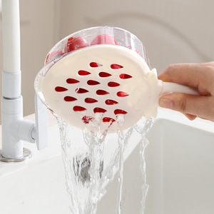 2025 New Multi functional Drain Basket with Lid for Washing Fruits and Vegetables, Home Use with Handle Kitchen Freshness Bowl - Product Image 3