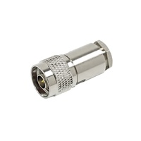 Connecteur coaxial RF mâle N de haute qualité, impédance 50 ohms, fréquence 0-6 GHz, pince pour LMR400 RG214 RG213 RG8 Communication