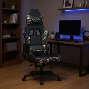 Sedia da Gaming Extrems in Tessuto Mimetico con Braccioli 4D e Base Girevole - Product Image 2
