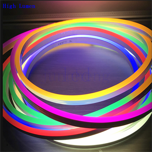 Đa màu DC 12V 24V crismas quảng cáo thông minh Vòng Silicone ống màu xanh lá cây màu đỏ RGB LED Neon Flex ánh sáng dây - Product Image 4